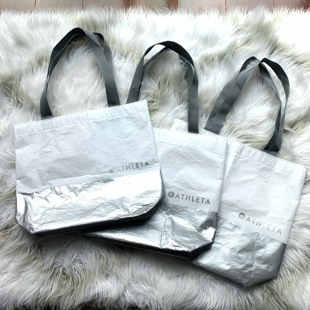 Athleta reusable bags bundle